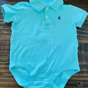 Baby polo shirt onesie